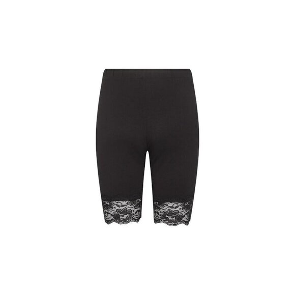 NWT SOYA CONCEPT Marica 268 Black Lace Biker Shorts - Picture 6 of 6